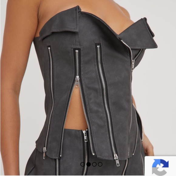 NWT Ego Official multi zipper skirt set - Picture 3 of 3